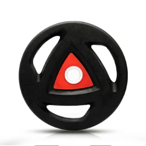 Metal Integrated Gym Plates for Barbell | Spare Weightlifting Plates for Home & Commercial Gym, Black